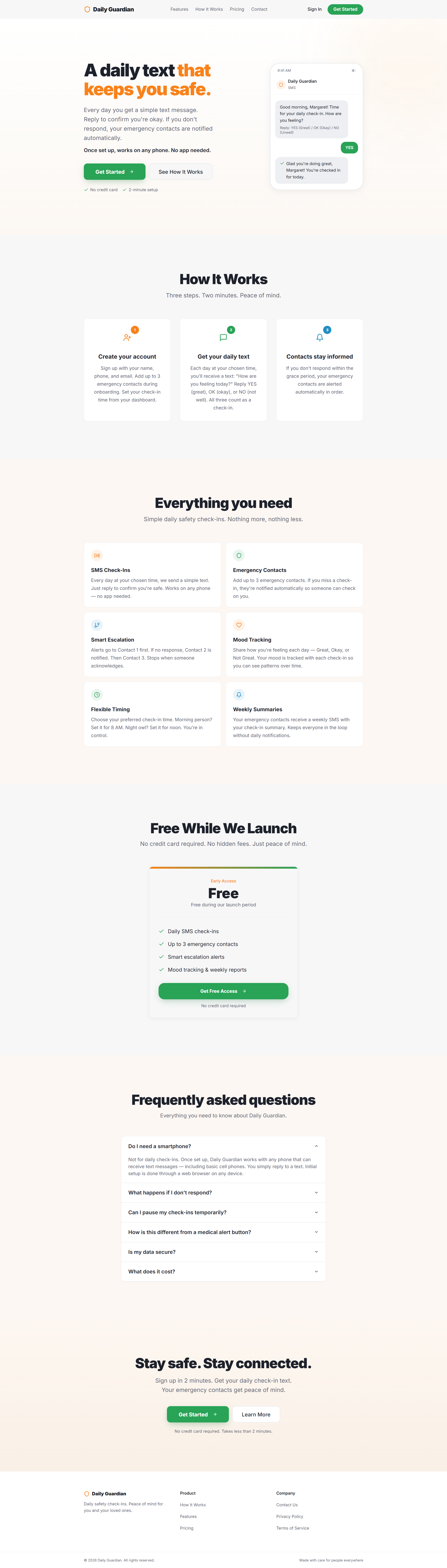 Landing Page
